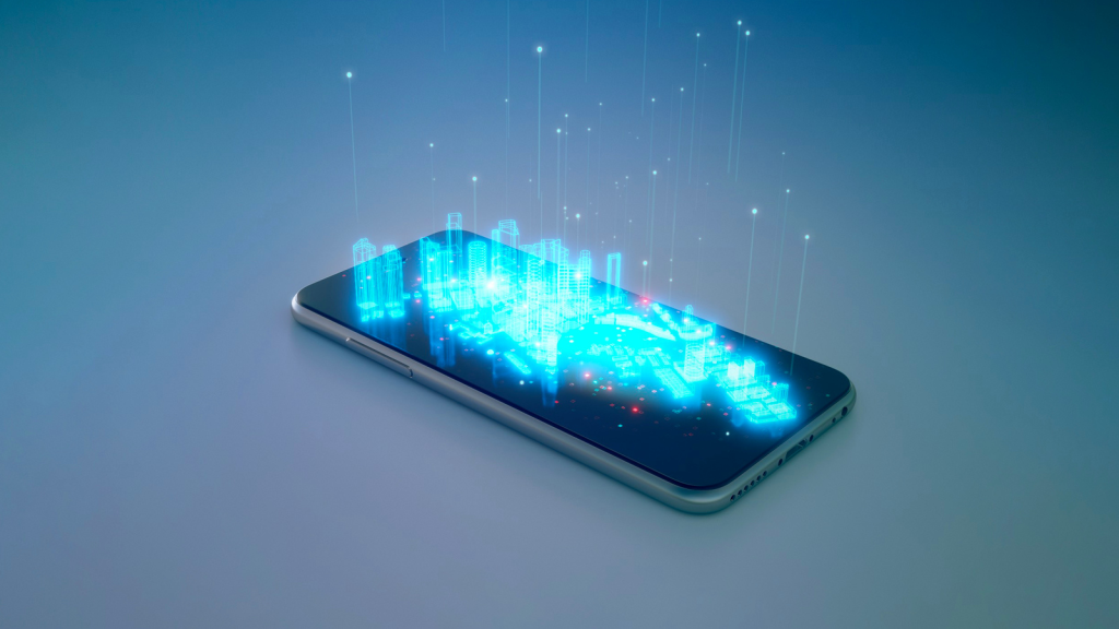 A Smartphone showing the future of VoIP in Telecommunication Services