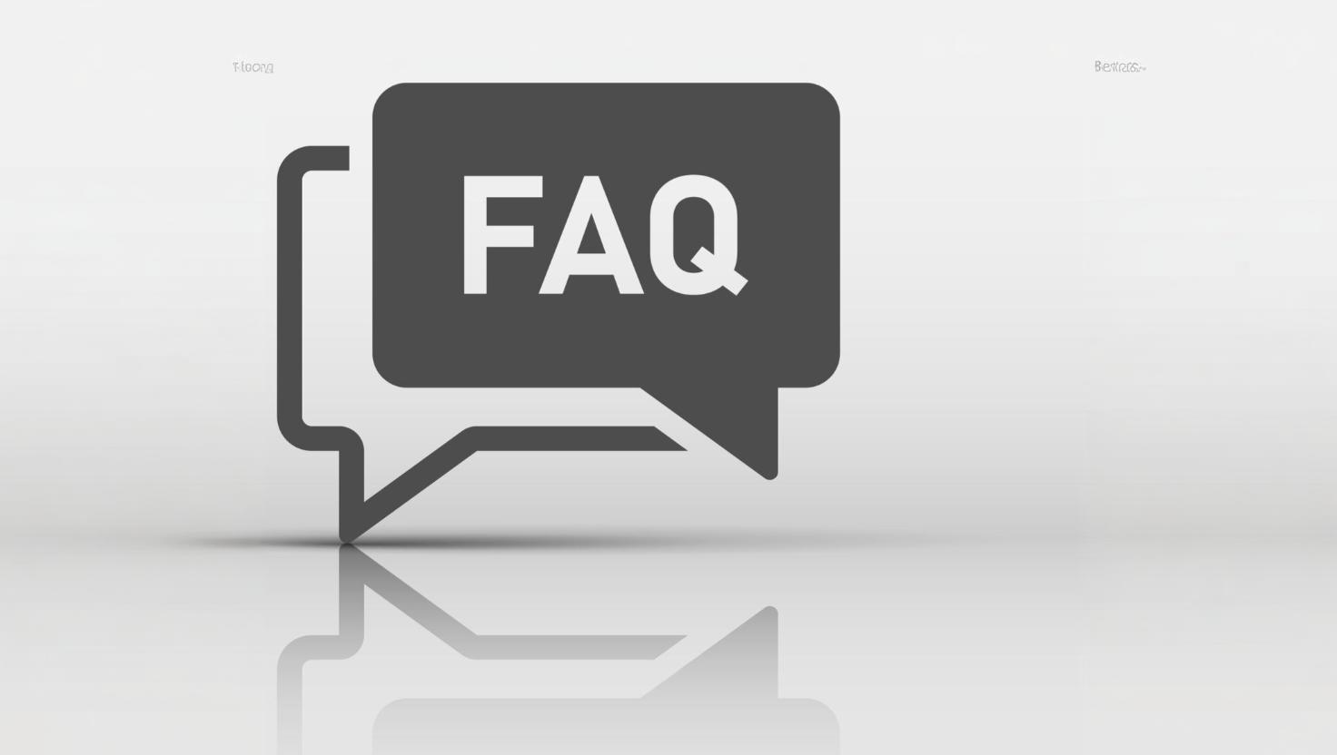 Chat icon for FAQ section answering hospitality phone system questions.