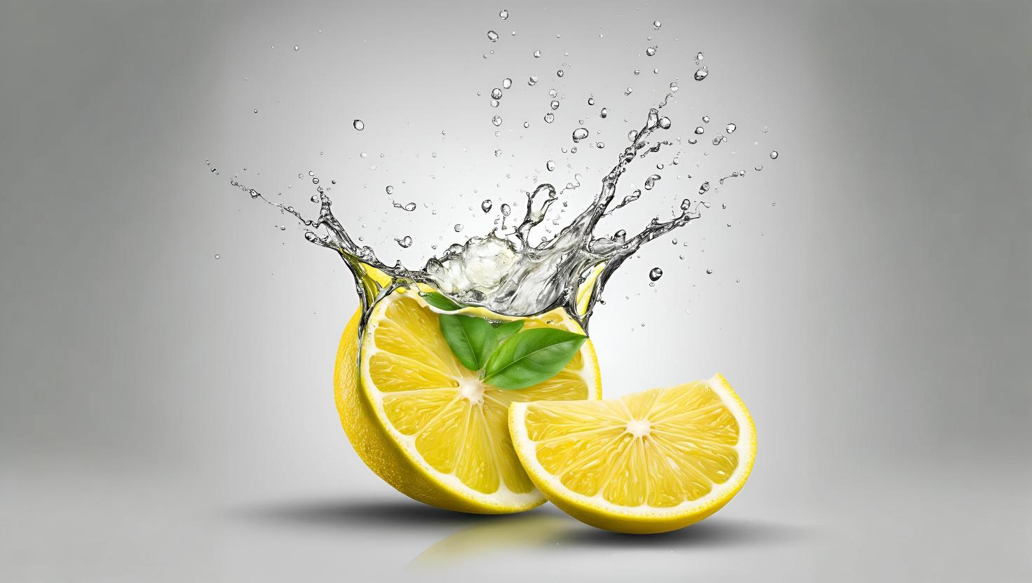Lemon with water splash showing magic apple's customer experience platform as refreshingly different.
